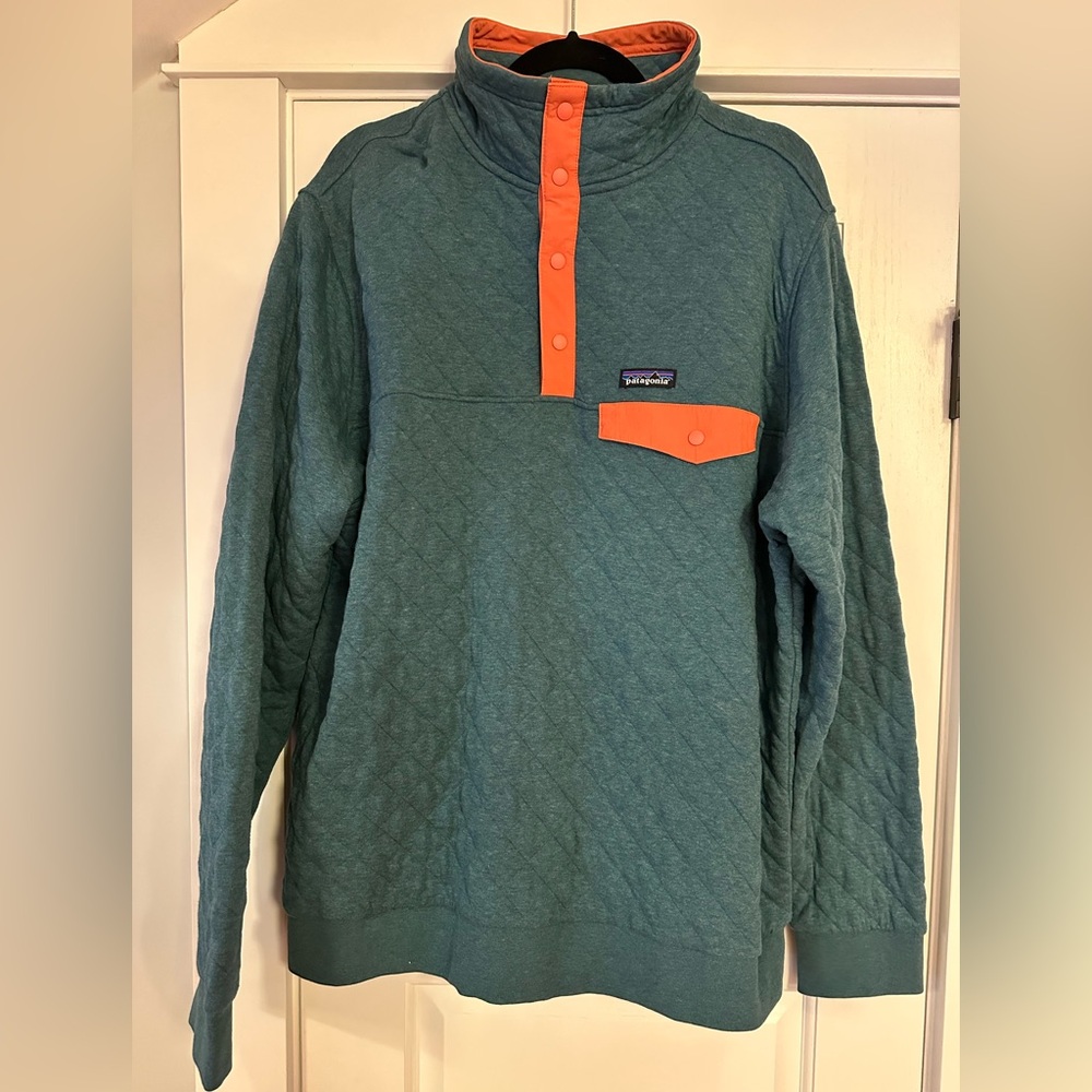 Patagonia - Men’s Organic Cotton Quilt Snap-T Pullover